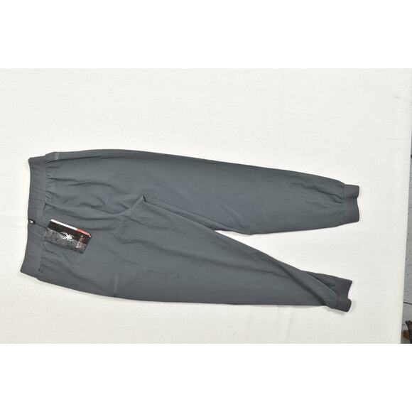 NEW Spyder Active Men's Gray Jogger Pants Regular Size Medium Stretch - Picture 3 of 8